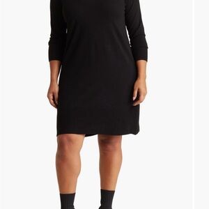 Cyrus Elegant Black Women's Swester Dress